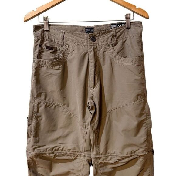 Kuhl Men Pants Size 30 x 30 Liberator Convertible Stealth Zip Off Hiking Shorts - Picture 3 of 12